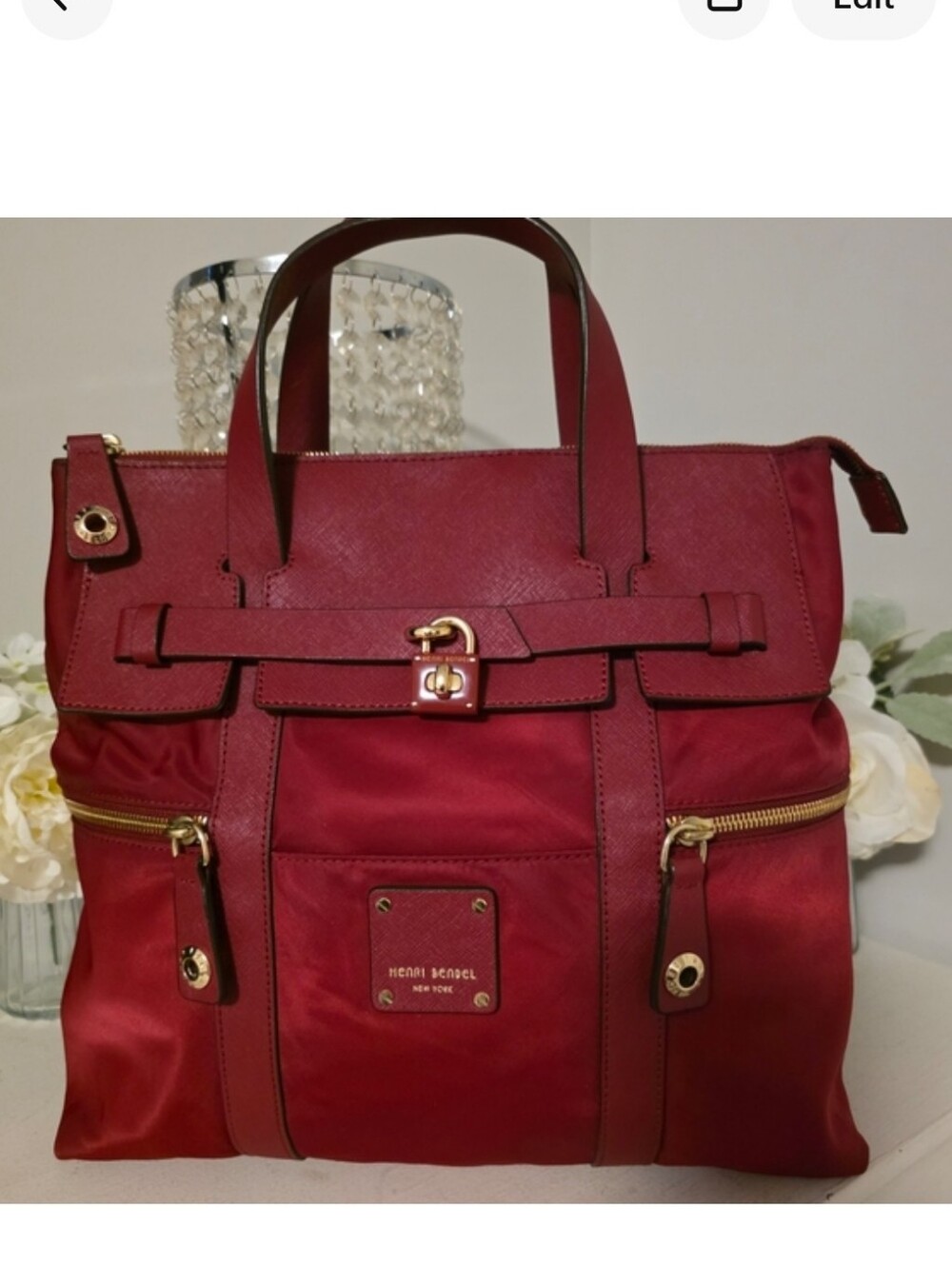 Henri Bendel Red Women's Bag